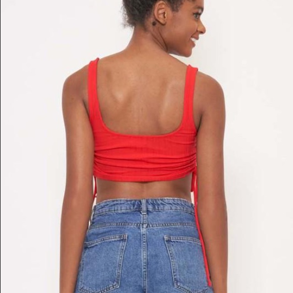 Red Crop Top - Picture 2 of 2